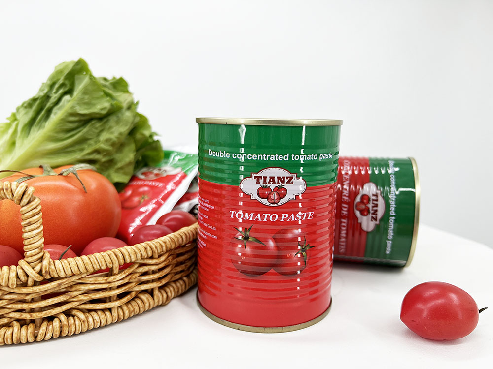 Bột cà chua đóng hộp Tianz 400g Brix:28%-30%